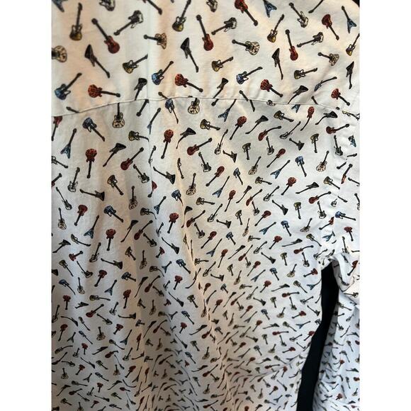 Luchiano Visconti Guitar Button Up / Size L - Picture 8 of 10